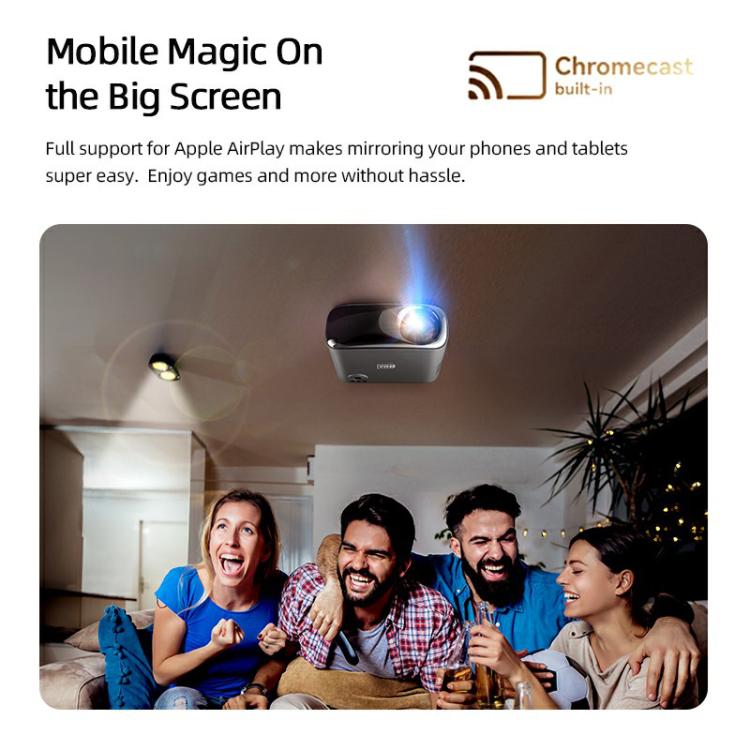 AUN AKEY9S 1080P 1000ANSI Autofocus WIFI Display Smart Projector