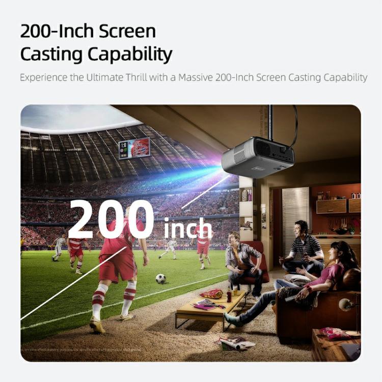 AUN AKEY9S 1080P 1000ANSI Autofocus WIFI Display Smart Projector