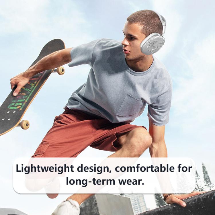 3 in 1 Diamond Star Headphones Silicone Protective Case