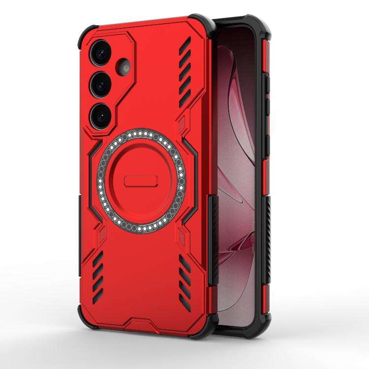 Butterfly Armor MagSafe Magnetic Ring Shockproof Phone Case, For Samsung Galaxy S26+ 5G, For Samsung Galaxy S26 Edge 5G, For Samsung Galaxy S26 Ultra 5G, For Samsung Galaxy S26 5G, For Samsung Galaxy S25 Edge 5G, For Samsung Galaxy S25 5G              ...