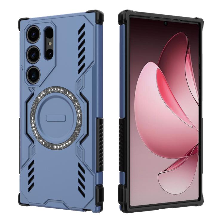 Butterfly Armor MagSafe Magnetic Ring Shockproof Phone Case, For Samsung Galaxy S23 Ultra 5G, For Samsung Galaxy S22 Ultra 5G, For Samsung Galaxy S21 Ultra 5G