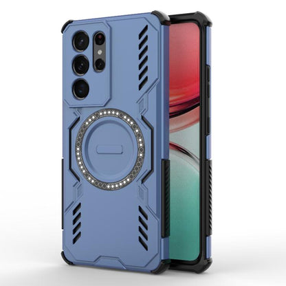 Butterfly Armor MagSafe Magnetic Ring Shockproof Phone Case, For Samsung Galaxy S23 Ultra 5G, For Samsung Galaxy S22 Ultra 5G, For Samsung Galaxy S21 Ultra 5G