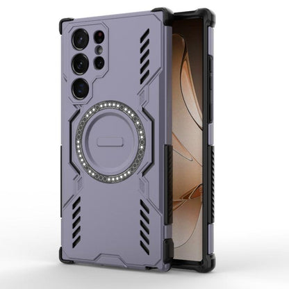 Butterfly Armor MagSafe Magnetic Ring Shockproof Phone Case, For Samsung Galaxy S23 Ultra 5G, For Samsung Galaxy S22 Ultra 5G, For Samsung Galaxy S21 Ultra 5G