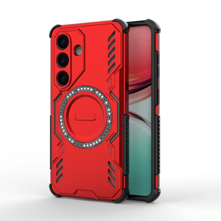 Butterfly Armor MagSafe Magnetic Ring Shockproof Phone Case, For Samsung Galaxy S26+ 5G, For Samsung Galaxy S26 Edge 5G, For Samsung Galaxy S26 Ultra 5G, For Samsung Galaxy S26 5G, For Samsung Galaxy S25 Edge 5G, For Samsung Galaxy S25 5G              ...