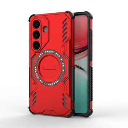 Butterfly Armor MagSafe Magnetic Ring Shockproof Phone Case, For Samsung Galaxy S26+ 5G, For Samsung Galaxy S26 Edge 5G, For Samsung Galaxy S26 Ultra 5G, For Samsung Galaxy S26 5G, For Samsung Galaxy S25 Edge 5G, For Samsung Galaxy S25 5G              ...