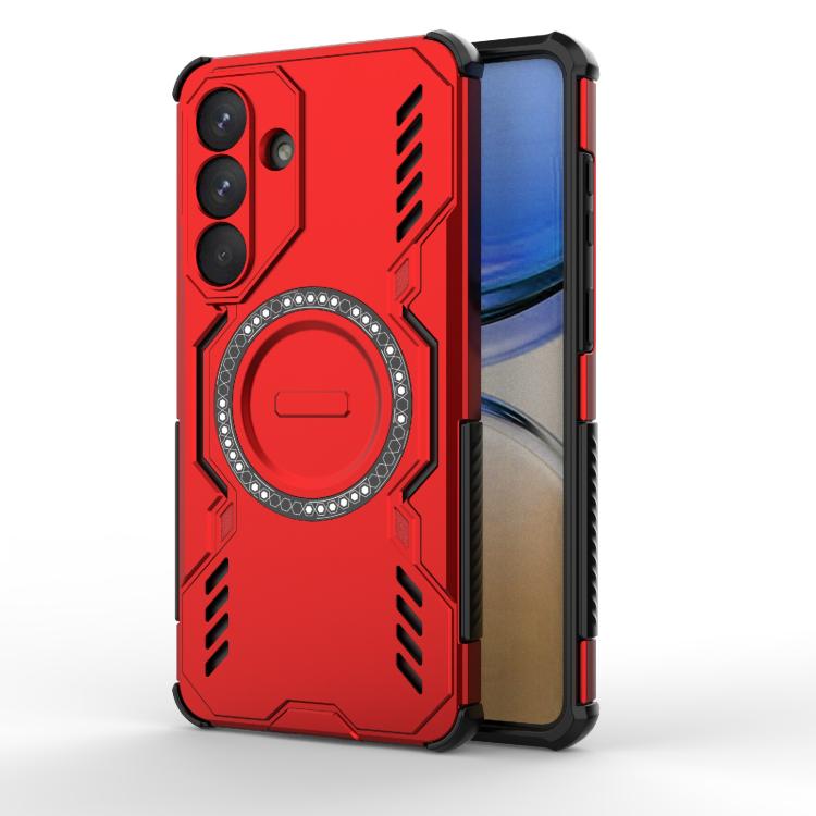 Butterfly Armor MagSafe Magnetic Ring Shockproof Phone Case, For Samsung Galaxy S26+ 5G, For Samsung Galaxy S26 Edge 5G, For Samsung Galaxy S26 Ultra 5G, For Samsung Galaxy S26 5G, For Samsung Galaxy S25 Edge 5G, For Samsung Galaxy S25 5G              ...