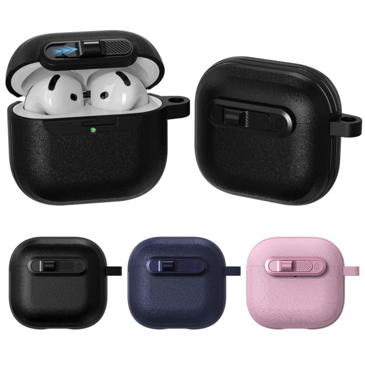 Starry Texture Lock Buckle Shockproof Earphones Case