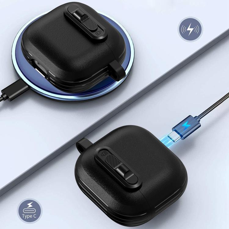 Starry Texture Lock Buckle Shockproof Earphones Case