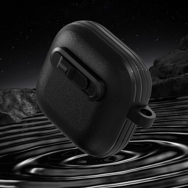 Starry Texture Lock Buckle Shockproof Earphones Case