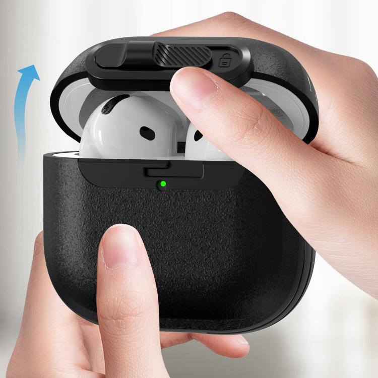 Starry Texture Lock Buckle Shockproof Earphones Case