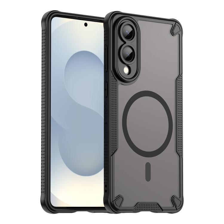 Armor Glaze MagSafe Magnetic Phone Case, For Samsung Galaxy S26+ 5G, For Samsung Galaxy S26 Ultra 5G, For Samsung Galaxy S26 5G, For Samsung Galaxy S25 FE 5G, For Samsung Galaxy S25 Edge 5G, For Samsung Galaxy S25 5G, For Samsung Galaxy S25+ 5G        ...