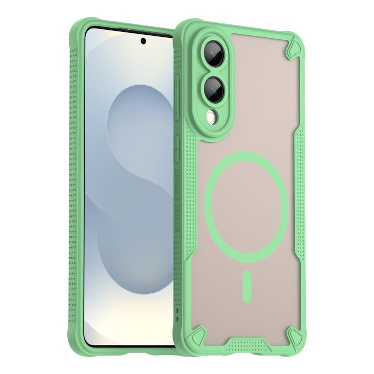 Armor Glaze MagSafe Magnetic Phone Case, For Galaxy S26 FE 5G, For Samsung Galaxy S26+ 5G, For Samsung Galaxy S26 Ultra 5G, For Samsung Galaxy S26 5G, For Samsung Galaxy S25 FE 5G, For Samsung Galaxy S25 Edge 5G, For Samsung Galaxy S25 5G / S24 5G     ...