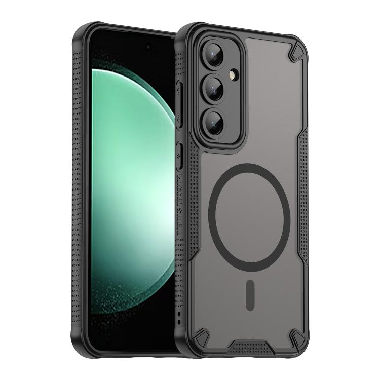 Armor Glaze MagSafe Magnetic Phone Case, For Samsung Galaxy S24 FE 5G, For Samsung Galaxy S24 Ultra 5G, For Samsung Galaxy S23 Ultra 5G