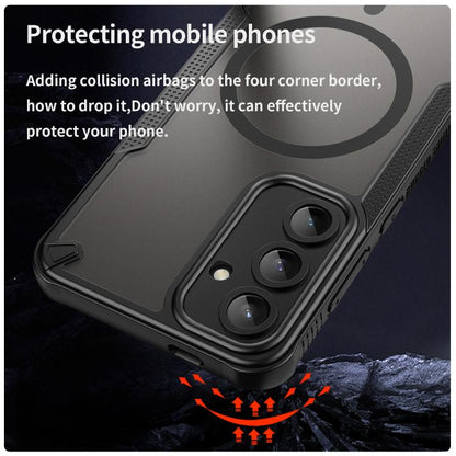 Armor Glaze MagSafe Magnetic Phone Case, For Samsung Galaxy S24 FE 5G, For Samsung Galaxy S24 Ultra 5G, For Samsung Galaxy S23 Ultra 5G