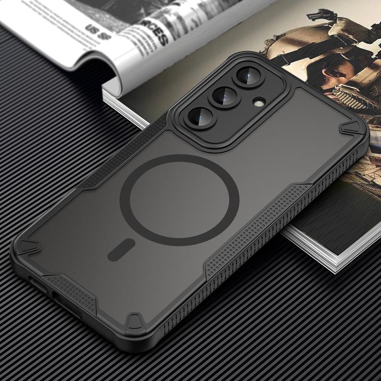 Armor Glaze MagSafe Magnetic Phone Case, For Samsung Galaxy S24 FE 5G, For Samsung Galaxy S24 Ultra 5G, For Samsung Galaxy S23 Ultra 5G