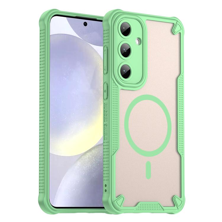 Armor Glaze MagSafe Magnetic Phone Case, For Galaxy S26 FE 5G, For Samsung Galaxy S26+ 5G, For Samsung Galaxy S26 Ultra 5G, For Samsung Galaxy S26 5G, For Samsung Galaxy S25 FE 5G, For Samsung Galaxy S25 Edge 5G, For Samsung Galaxy S25 5G / S24 5G     ...