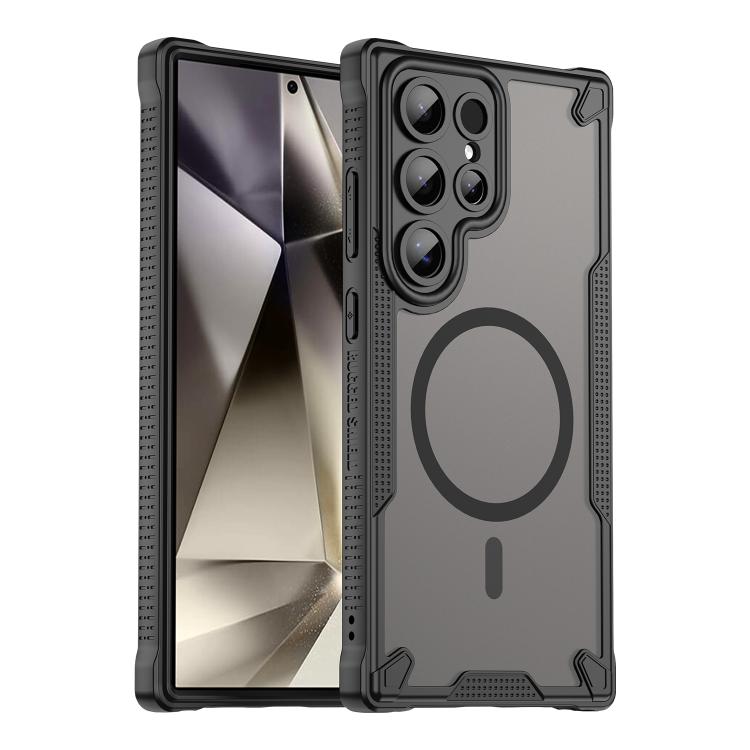 Armor Glaze MagSafe Magnetic Phone Case, For Samsung Galaxy S24 FE 5G, For Samsung Galaxy S24 Ultra 5G, For Samsung Galaxy S23 Ultra 5G