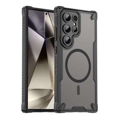 Armor Glaze MagSafe Magnetic Phone Case, For Samsung Galaxy S24 FE 5G, For Samsung Galaxy S24 Ultra 5G, For Samsung Galaxy S23 Ultra 5G