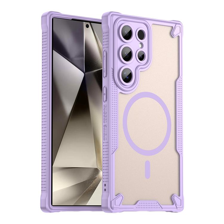 Armor Glaze MagSafe Magnetic Phone Case, For Samsung Galaxy S24 FE 5G, For Samsung Galaxy S24 Ultra 5G, For Samsung Galaxy S23 Ultra 5G