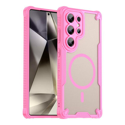 Armor Glaze MagSafe Magnetic Phone Case, For Galaxy S26 FE 5G, For Samsung Galaxy S26+ 5G, For Samsung Galaxy S26 Ultra 5G, For Samsung Galaxy S26 5G, For Samsung Galaxy S25 FE 5G, For Samsung Galaxy S25 Edge 5G, For Samsung Galaxy S25 5G / S24 5G     ...