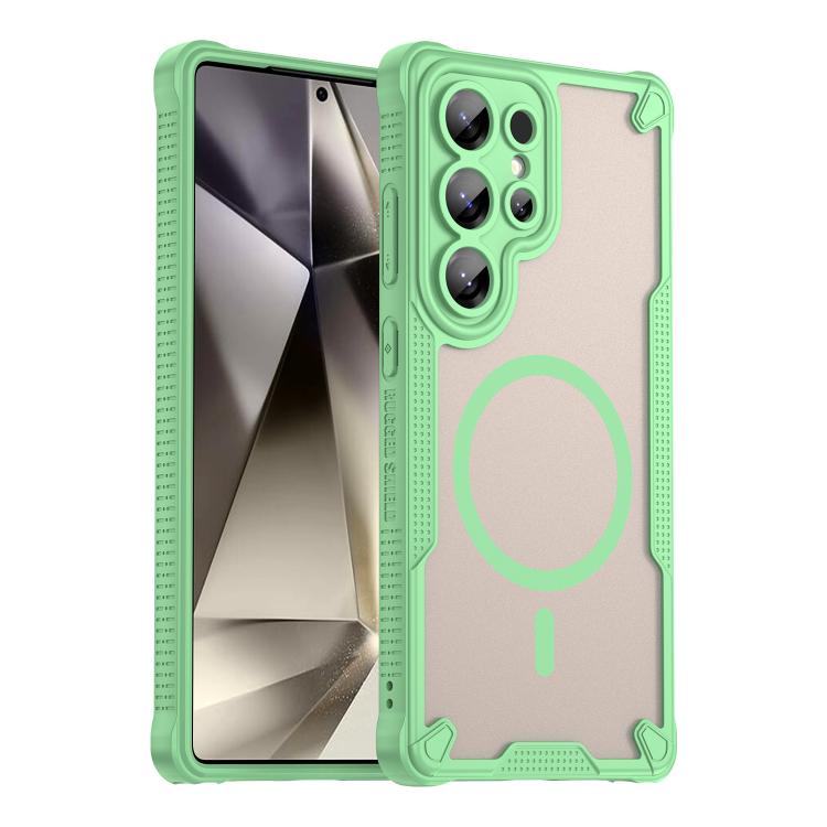Armor Glaze MagSafe Magnetic Phone Case, For Galaxy S26 FE 5G, For Samsung Galaxy S26+ 5G, For Samsung Galaxy S26 Ultra 5G, For Samsung Galaxy S26 5G, For Samsung Galaxy S25 FE 5G, For Samsung Galaxy S25 Edge 5G, For Samsung Galaxy S25 5G / S24 5G     ...
