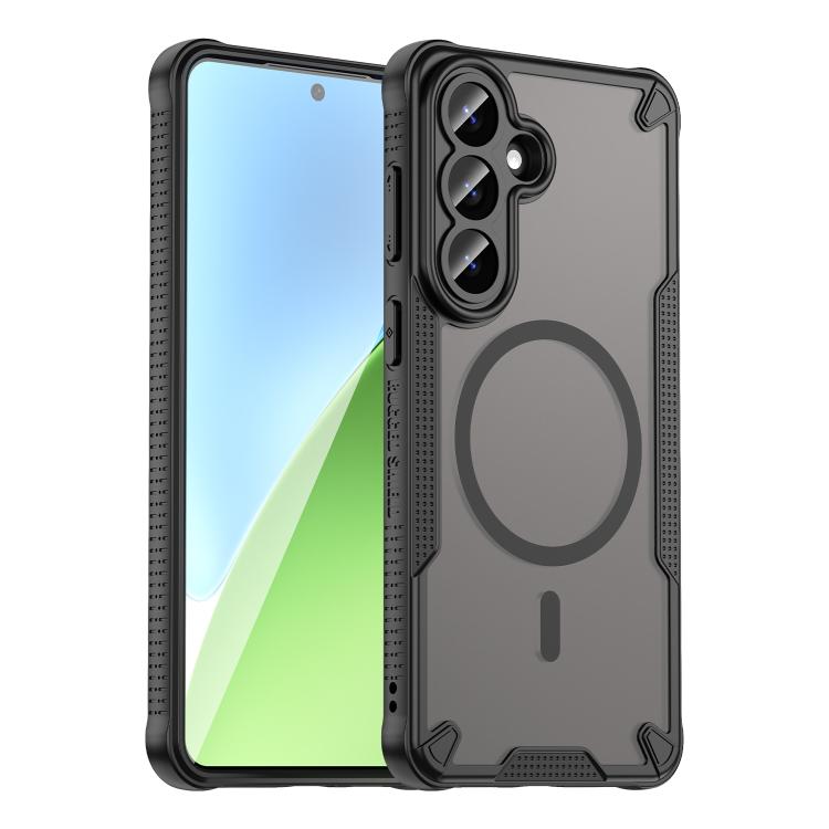Armor Glaze MagSafe Magnetic Phone Case, For Galaxy S26 FE 5G, For Samsung Galaxy S26+ 5G, For Samsung Galaxy S26 Ultra 5G, For Samsung Galaxy S26 5G, For Samsung Galaxy S25 FE 5G, For Samsung Galaxy S25 Edge 5G, For Samsung Galaxy S25 5G / S24 5G     ...
