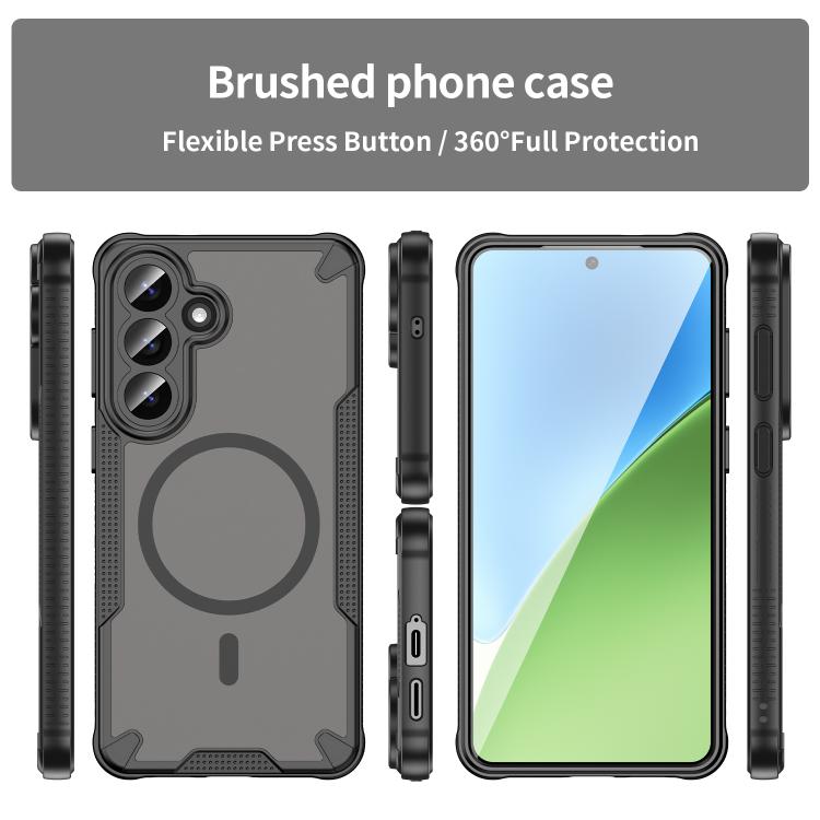 Armor Glaze MagSafe Magnetic Phone Case, For Samsung Galaxy S26+ 5G, For Samsung Galaxy S26 Ultra 5G, For Samsung Galaxy S26 5G, For Samsung Galaxy S25 FE 5G, For Samsung Galaxy S25 Edge 5G, For Samsung Galaxy S25 5G, For Samsung Galaxy S25+ 5G        ...