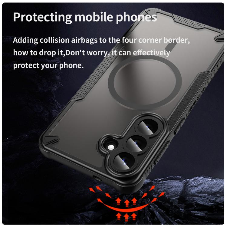 Armor Glaze MagSafe Magnetic Phone Case, For Samsung Galaxy S26+ 5G, For Samsung Galaxy S26 Ultra 5G, For Samsung Galaxy S26 5G, For Samsung Galaxy S25 FE 5G, For Samsung Galaxy S25 Edge 5G, For Samsung Galaxy S25 5G, For Samsung Galaxy S25+ 5G        ...