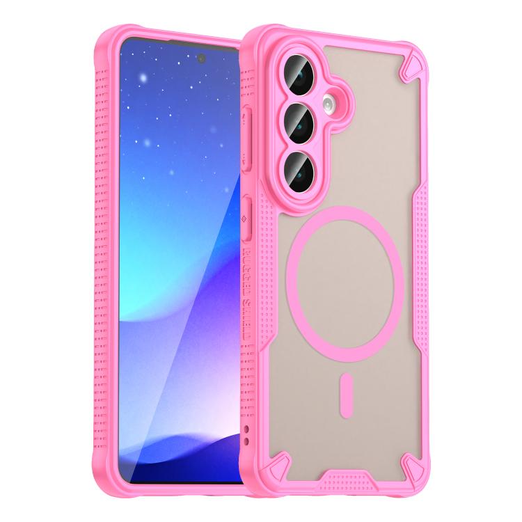 Armor Glaze MagSafe Magnetic Phone Case, For Galaxy S26 FE 5G, For Samsung Galaxy S26+ 5G, For Samsung Galaxy S26 Ultra 5G, For Samsung Galaxy S26 5G, For Samsung Galaxy S25 FE 5G, For Samsung Galaxy S25 Edge 5G, For Samsung Galaxy S25 5G / S24 5G     ...