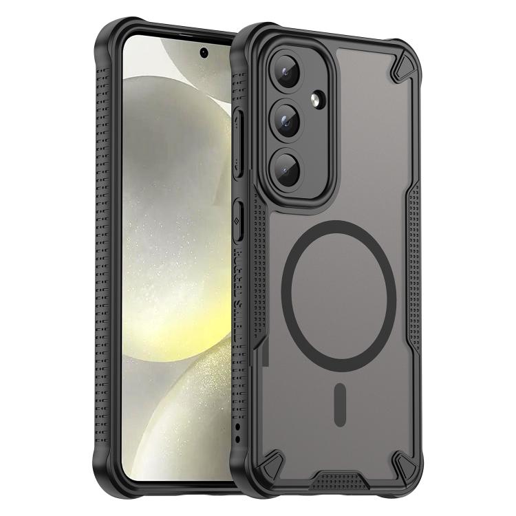 Armor Glaze MagSafe Magnetic Phone Case, For Galaxy S26 FE 5G, For Samsung Galaxy S26+ 5G, For Samsung Galaxy S26 Ultra 5G, For Samsung Galaxy S26 5G, For Samsung Galaxy S25 FE 5G, For Samsung Galaxy S25 Edge 5G, For Samsung Galaxy S25 5G / S24 5G     ...