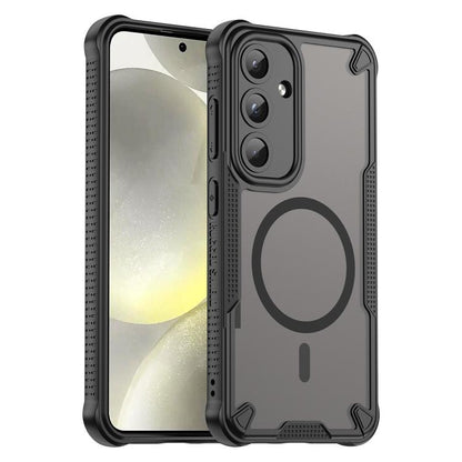 Armor Glaze MagSafe Magnetic Phone Case, For Galaxy S26 FE 5G, For Samsung Galaxy S26+ 5G, For Samsung Galaxy S26 Ultra 5G, For Samsung Galaxy S26 5G, For Samsung Galaxy S25 FE 5G, For Samsung Galaxy S25 Edge 5G, For Samsung Galaxy S25 5G / S24 5G     ...