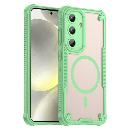 Armor Glaze MagSafe Magnetic Phone Case, For Galaxy S26 FE 5G, For Samsung Galaxy S26+ 5G, For Samsung Galaxy S26 Ultra 5G, For Samsung Galaxy S26 5G, For Samsung Galaxy S25 FE 5G, For Samsung Galaxy S25 Edge 5G, For Samsung Galaxy S25 5G / S24 5G     ...