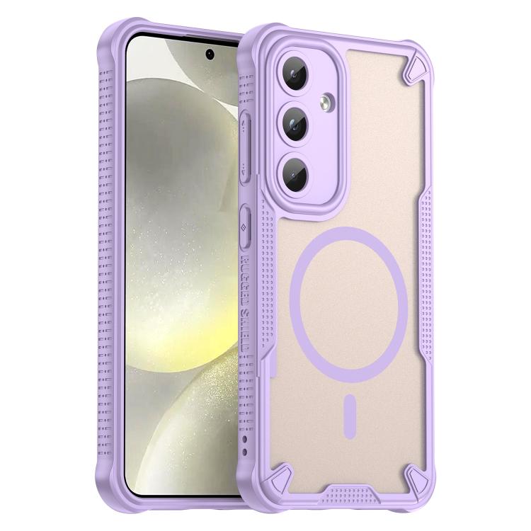 Armor Glaze MagSafe Magnetic Phone Case, For Galaxy S26 FE 5G, For Samsung Galaxy S26+ 5G, For Samsung Galaxy S26 Ultra 5G, For Samsung Galaxy S26 5G, For Samsung Galaxy S25 FE 5G, For Samsung Galaxy S25 Edge 5G, For Samsung Galaxy S25 5G / S24 5G     ...