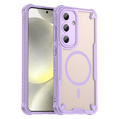 Armor Glaze MagSafe Magnetic Phone Case, For Galaxy S26 FE 5G, For Samsung Galaxy S26+ 5G, For Samsung Galaxy S26 Ultra 5G, For Samsung Galaxy S26 5G, For Samsung Galaxy S25 FE 5G, For Samsung Galaxy S25 Edge 5G, For Samsung Galaxy S25 5G / S24 5G     ...