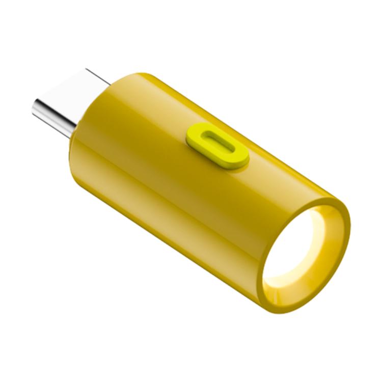 Type-C Port Portable Outdoor Ultra-Low Power 210-230LM Flashlight