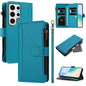 Magnetic Closure 9 Card Slots Zipper Leather Case with Hand Strap, For Samsung Galaxy S24 FE 5G, For Samsung Galaxy S24 Ultra 5G, For Samsung Galaxy S23 FE 5G, For Samsung Galaxy S23 Ultra 5G, For Samsung Galaxy S23+ 5G, For Samsung Galaxy S23 5G      ...