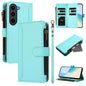 Magnetic Closure 9 Card Slots Zipper Leather Case with Hand Strap, For Samsung Galaxy S24 FE 5G, For Samsung Galaxy S24 Ultra 5G, For Samsung Galaxy S23 FE 5G, For Samsung Galaxy S23 Ultra 5G, For Samsung Galaxy S23+ 5G, For Samsung Galaxy S23 5G      ...