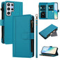 Magnetic Closure 9 Card Slots Zipper Leather Case with Hand Strap, For Samsung Galaxy S24 FE 5G, For Samsung Galaxy S24 Ultra 5G, For Samsung Galaxy S23 FE 5G, For Samsung Galaxy S23 Ultra 5G, For Samsung Galaxy S23+ 5G, For Samsung Galaxy S23 5G      ...