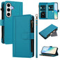 Magnetic Closure 9 Card Slots Zipper Leather Case with Hand Strap, For Samsung Galaxy S24 FE 5G, For Samsung Galaxy S24 Ultra 5G, For Samsung Galaxy S23 FE 5G, For Samsung Galaxy S23 Ultra 5G, For Samsung Galaxy S23+ 5G, For Samsung Galaxy S23 5G      ...