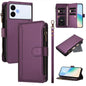 Magnetic Closure 9 Card Slots Zipper Leather Case with Hand Strap, For Samsung Galaxy S26+ 5G, For Samsung Galaxy S26 Edge 5G, For Samsung Galaxy S26 Ultra 5G, For Samsung Galaxy S26 5G, For Samsung Galaxy S25 Edge 5G, For Samsung Galaxy S25 / S24 5G  ...