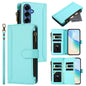 Magnetic Closure 9 Card Slots Zipper Leather Case with Hand Strap, For Samsung Galaxy S26+ 5G, For Samsung Galaxy S26 Edge 5G, For Samsung Galaxy S26 Ultra 5G, For Samsung Galaxy S26 5G, For Samsung Galaxy S25 Edge 5G, For Samsung Galaxy S25 / S24 5G  ...
