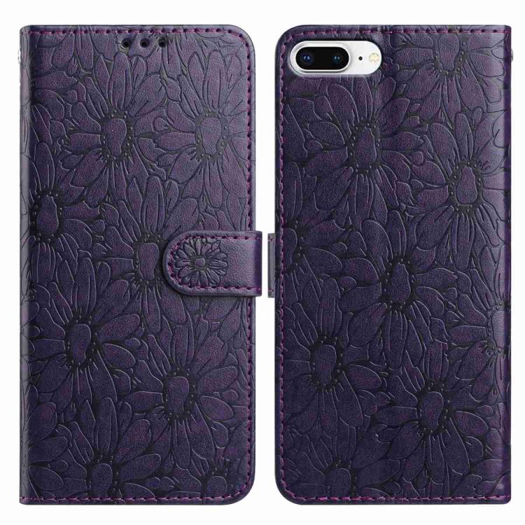 Daisy Embossed Leather Phone Case