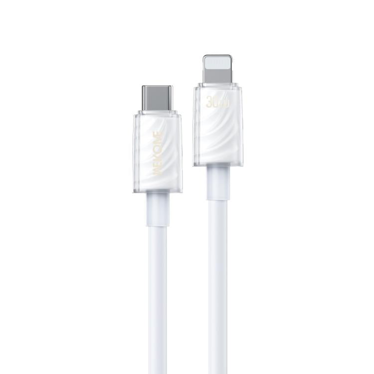 WK WDC-73 PD30W Type-C to 8 Pin Fast Charging Data Cable, Length: 1.2m