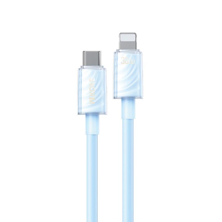WK WDC-73 PD30W Type-C to 8 Pin Fast Charging Data Cable, Length: 1.2m