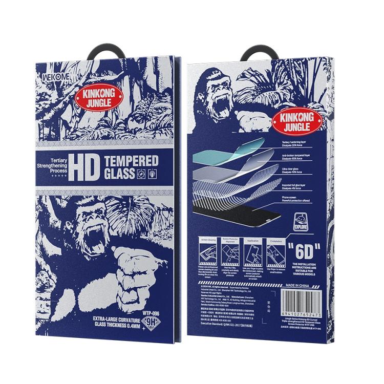 WK WTP-096 Jungle Series Kinkong 6D Curved HD Tempered Glass Film