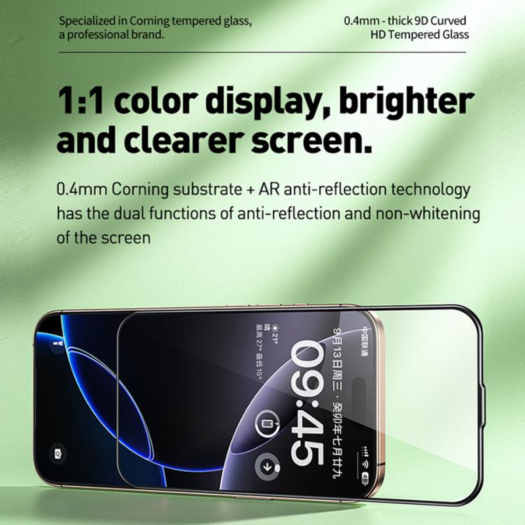 WK WTP-102 Jungle Series Kinkong Corning 9D Curved HD Tempered Glass Film