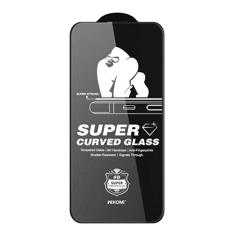 WK WTP-107 Kings KinKong 0.33mm 6D Curved HD Tempered Glass Film, No Black Frame