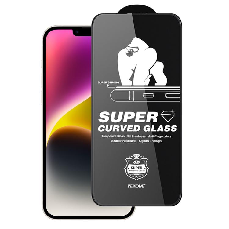 WK WTP-107 Kings KinKong 0.33mm 6D Curved HD Tempered Glass Film, No Black Frame