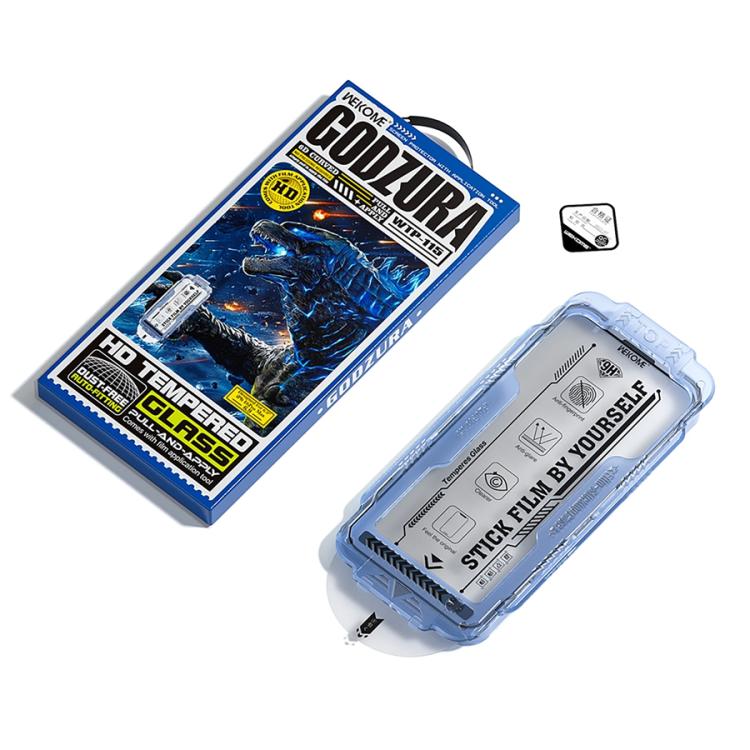 WK WTP-115 Easy Install 6D Curved Ultra-Fine Edge HD Tempered Glass Film