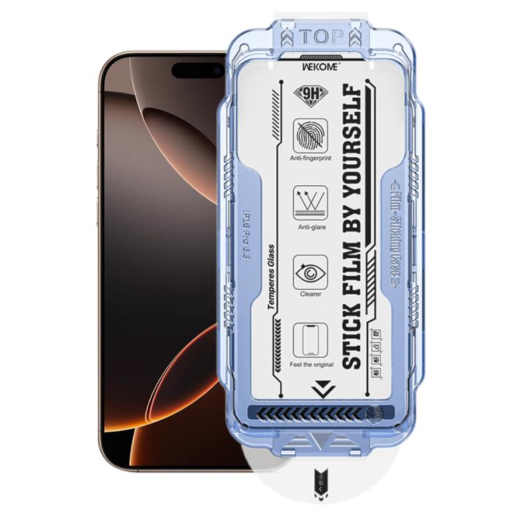 WK WTP-115 Easy Install 6D Curved Ultra-Fine Edge HD Tempered Glass Film